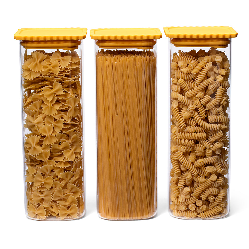 GLASTA | Glass container for food storage. Monkey Business