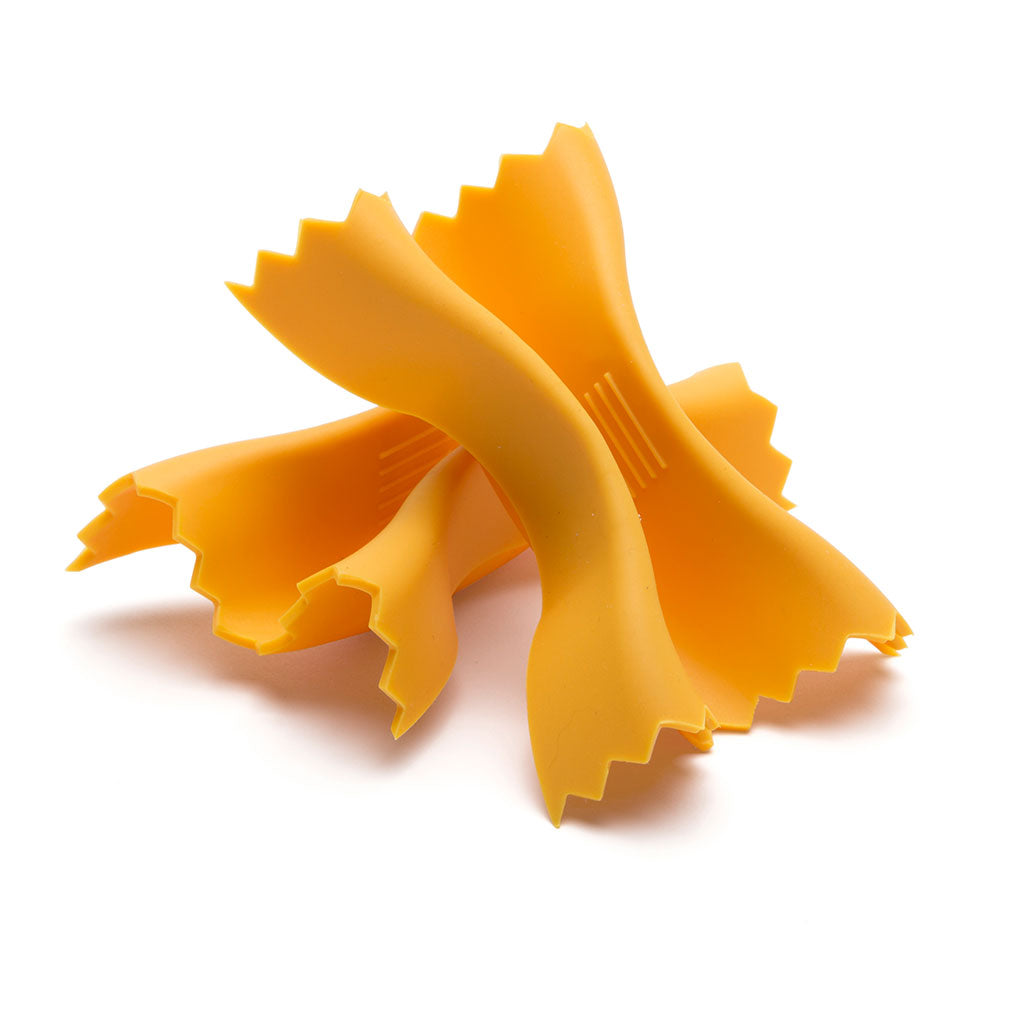 functional kitchen gadgets shaped like ravioli and farfalloni