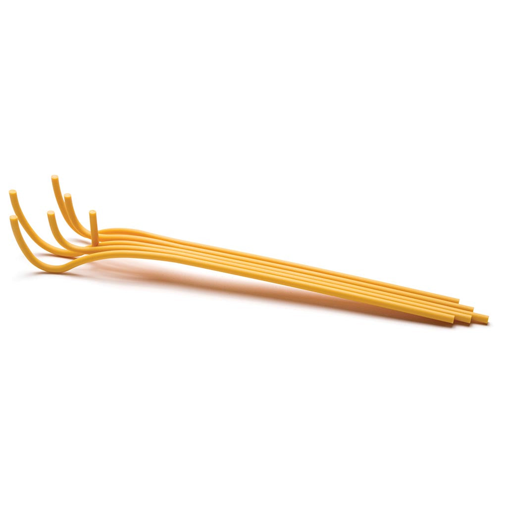 Long pasta server shaped like spaghetti