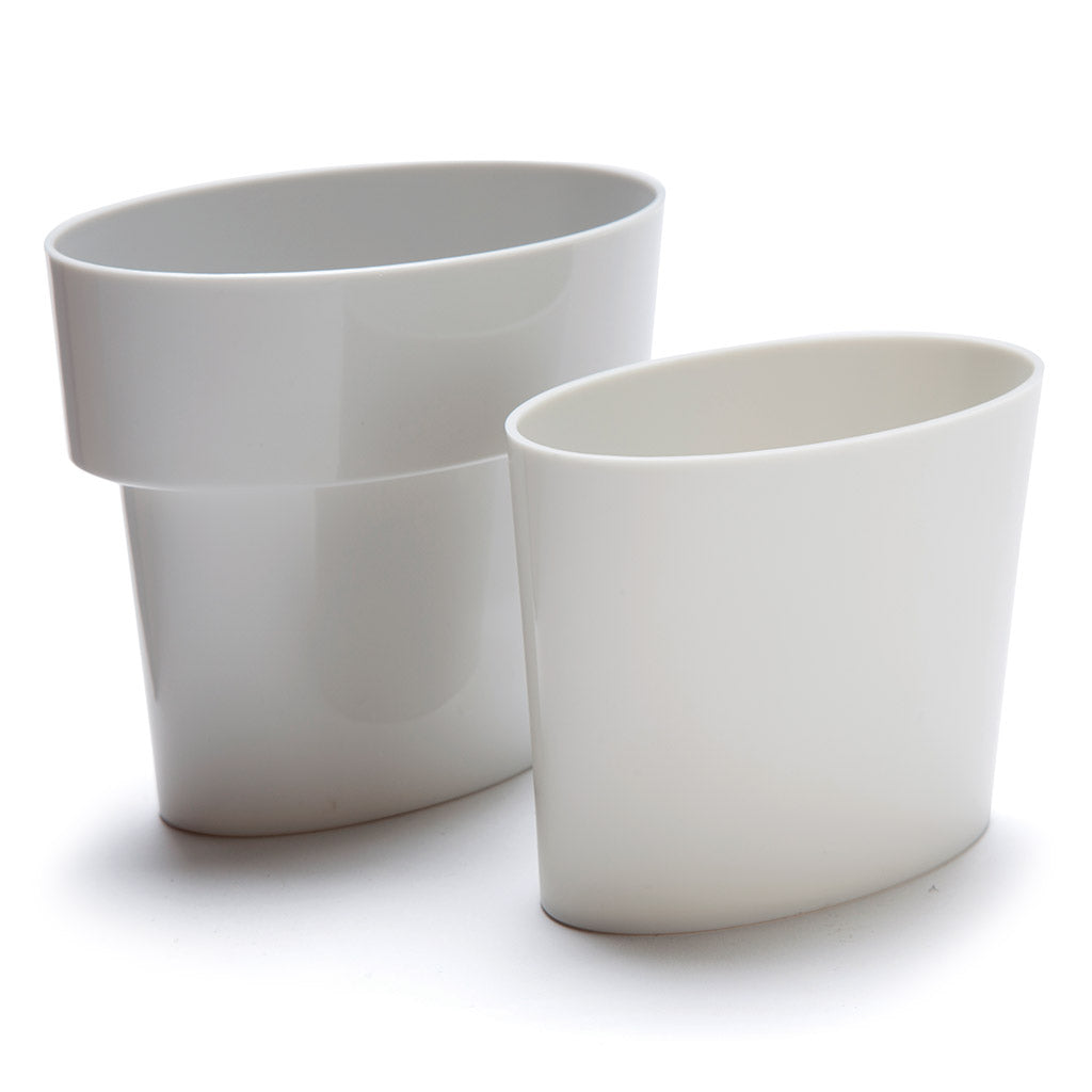 SLIM FLOWER POT | Small plants in tight spaces - - Monkey Business USA