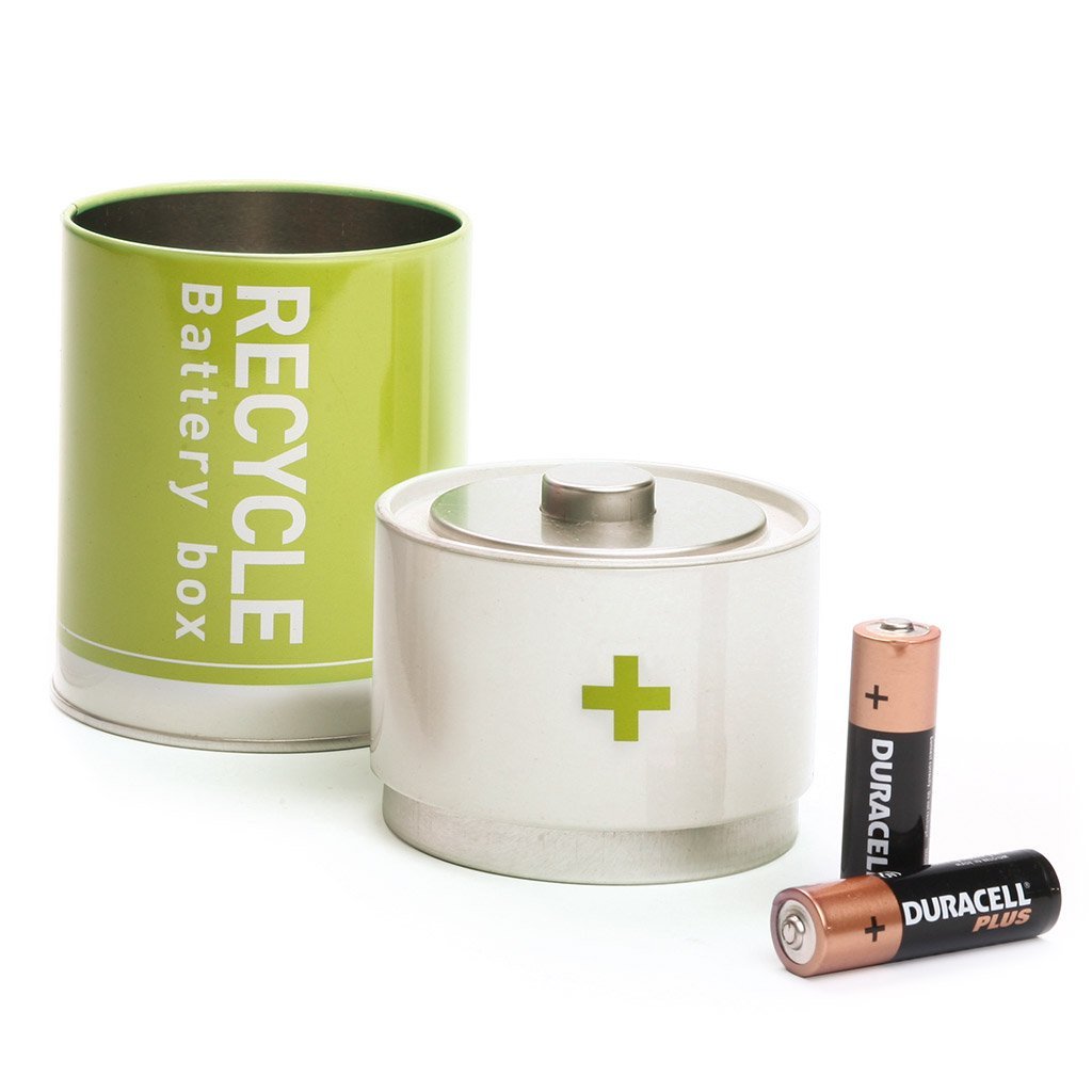 BATTERY BOX | Tin container - Monkey Business USA