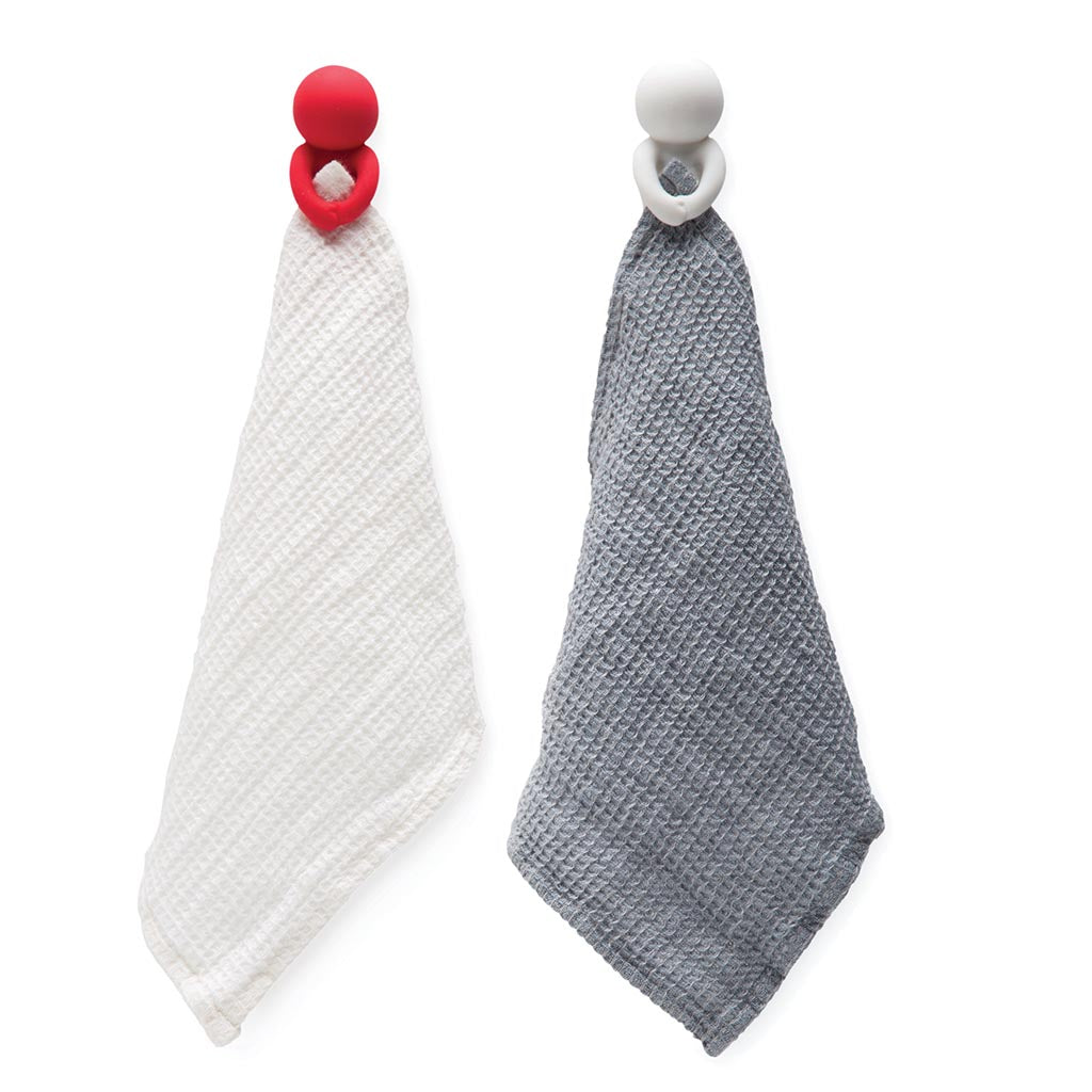Playful towel grip for kitchen or bath