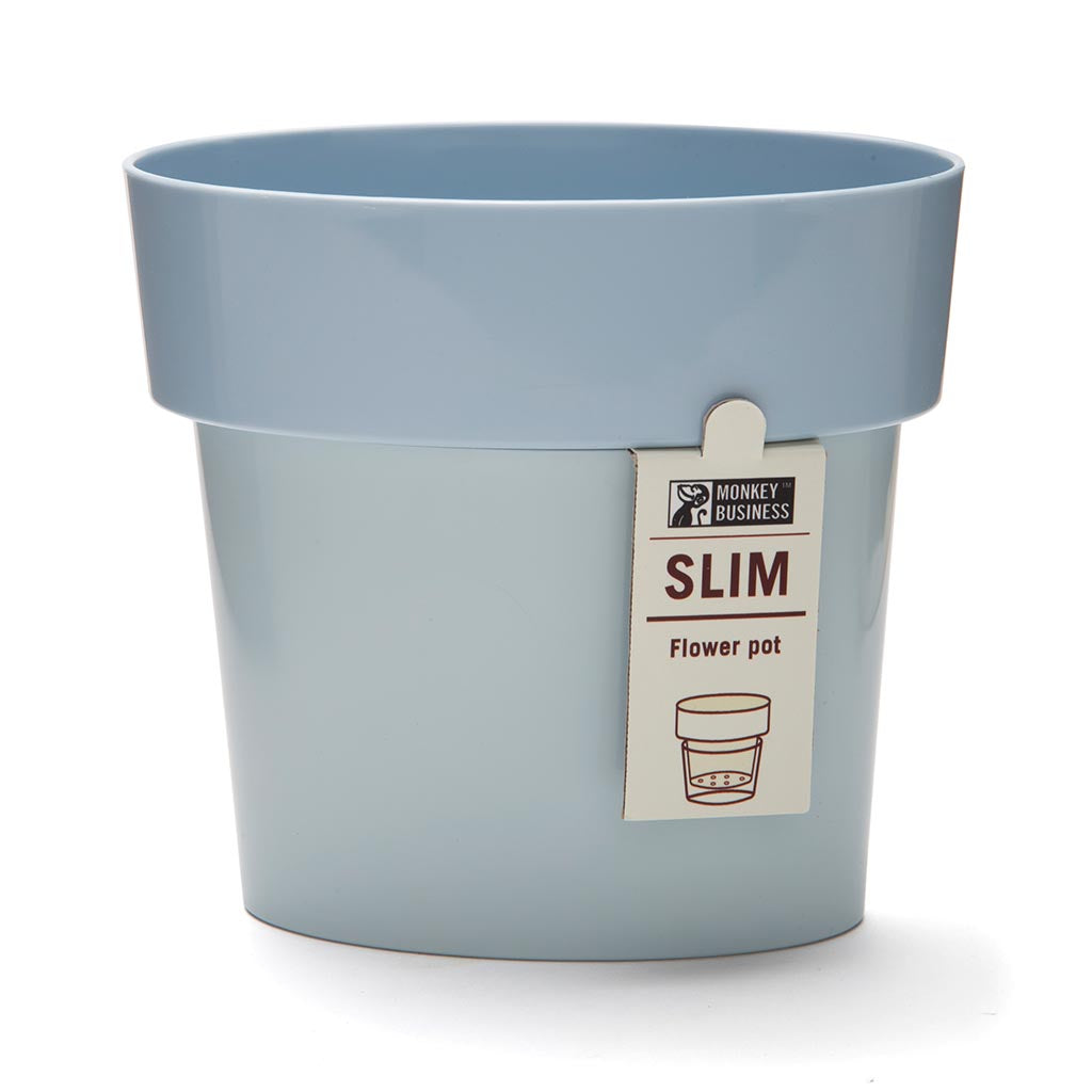 SLIM FLOWER POT | Small plants in tight spaces - - Monkey Business USA