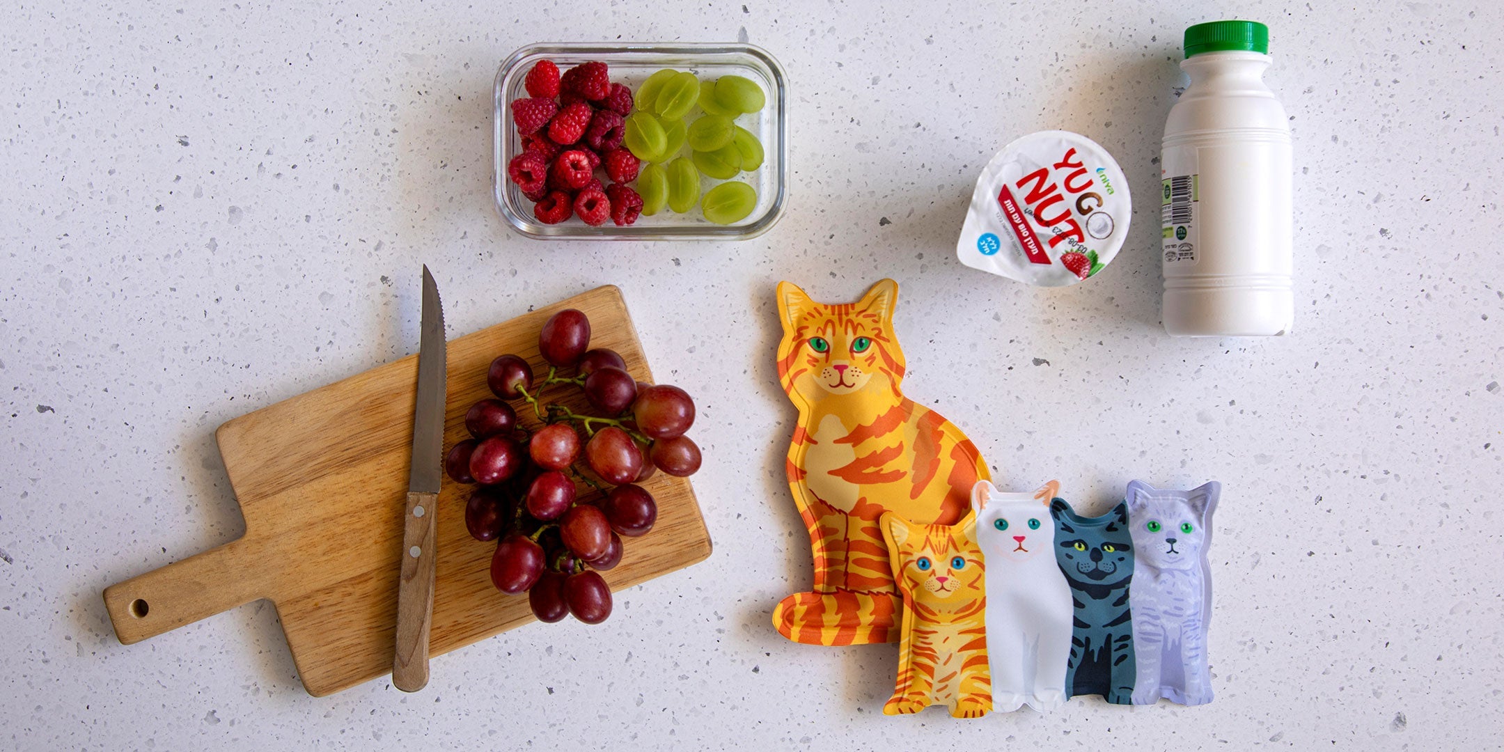 Keep lunches cool without looking boring. Reusable ice packs with plenty of personality.