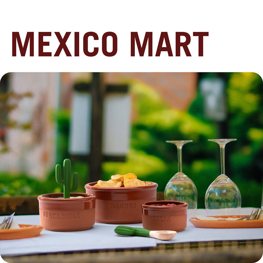 Festive Mexican-inspired kitchen and table accessories