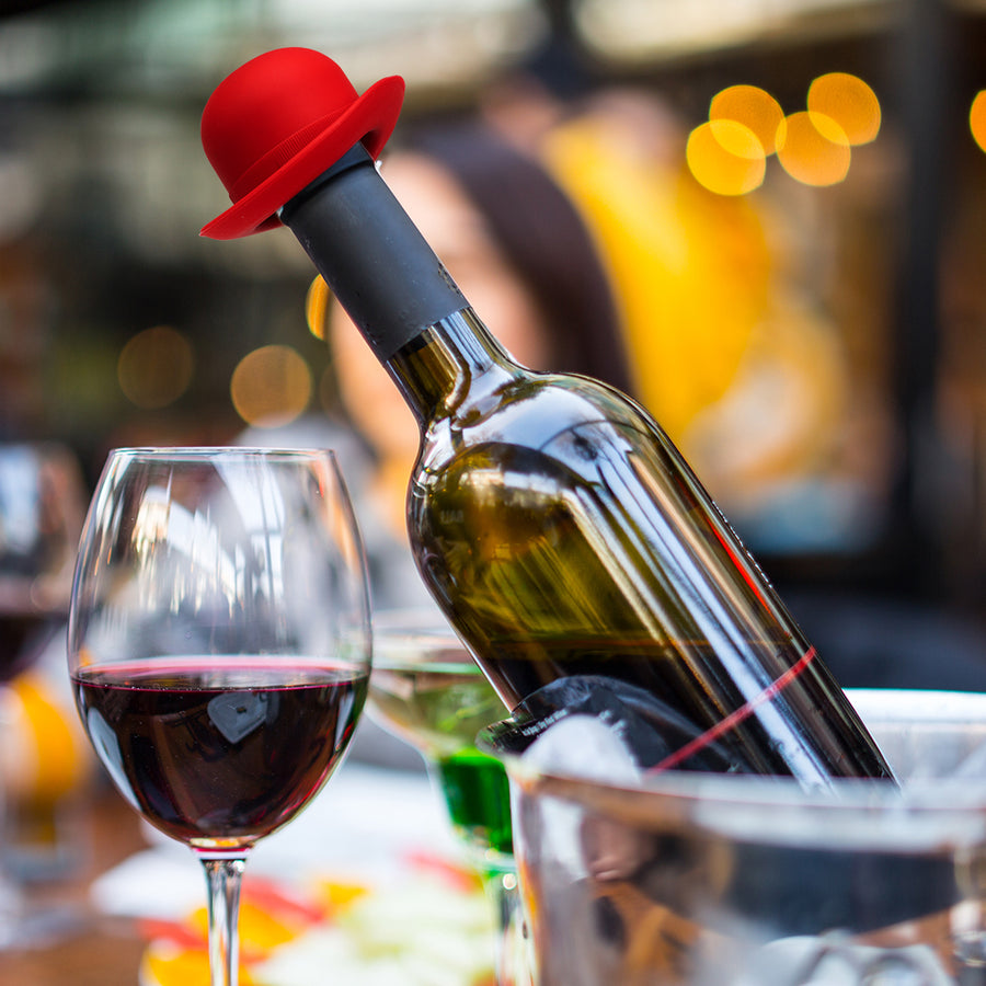 Derby Hat Bottle Stoppers | Bowler - 
 Monkey Business