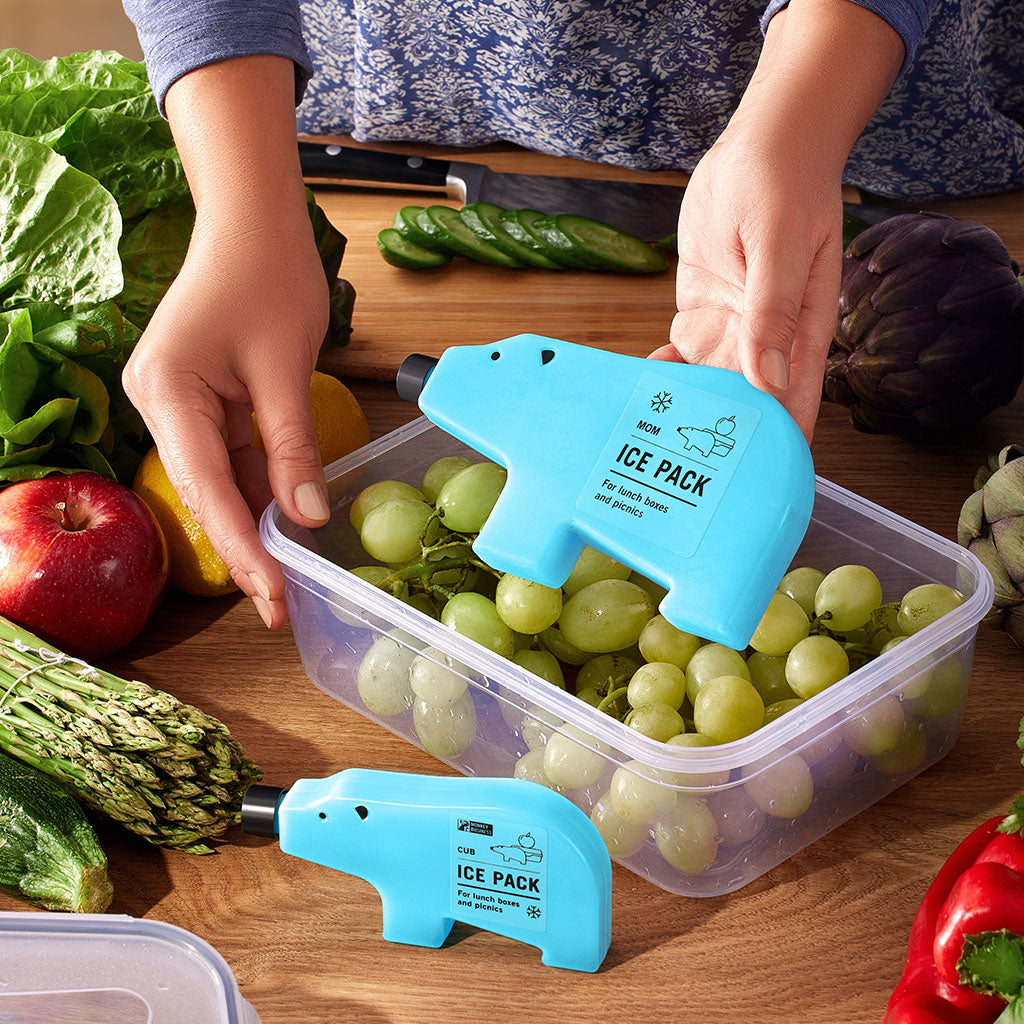 BLUE BEAR FAMILY Set of 3 (Mom & 2 Cubs) Ice packs | MONKEY BUSINESS ...