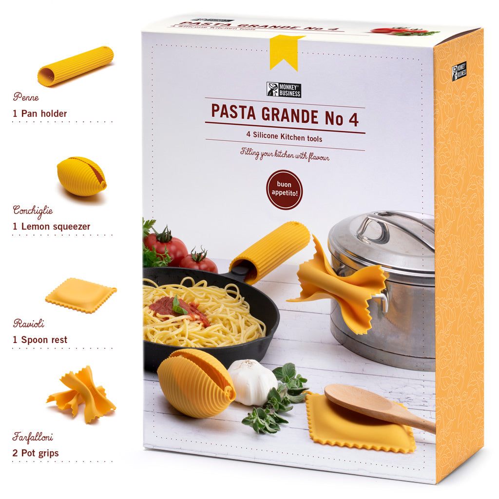 monkyです。Lemoni & Viva! Cooking 24 セット Pasta Grande No.4 – Kitchen Gift Set | Monkey Business - Monkey