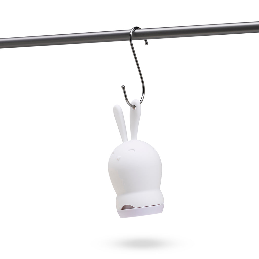 Eco friendly deodorizer for closet & drawers witha ctivated charcoal - Air Claire Bunny figure keeps spaces smelling fresh