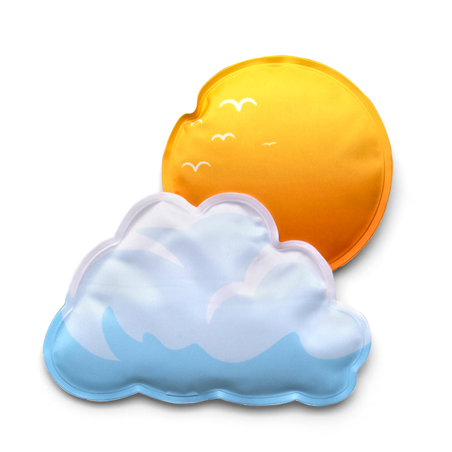 sun shaped soft ice pack for kids by Monkey Business