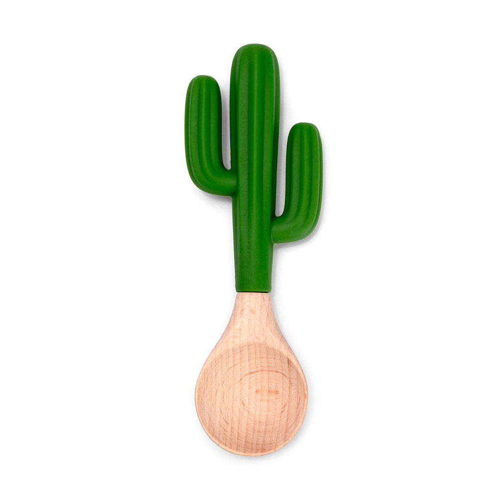Saguaro serving spoon – cactus-shaped for dips