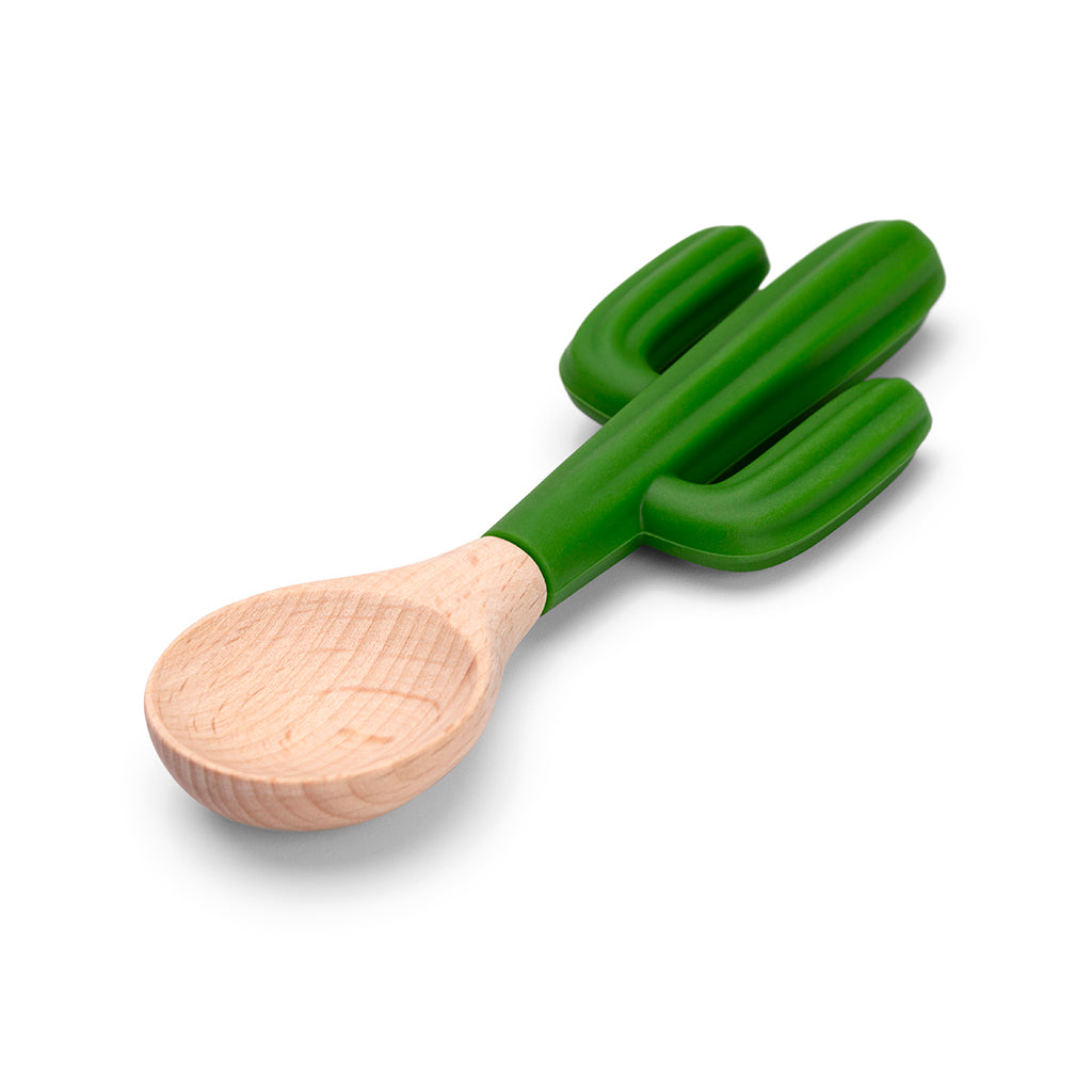Saguaro serving spoon – cactus-shaped for dips