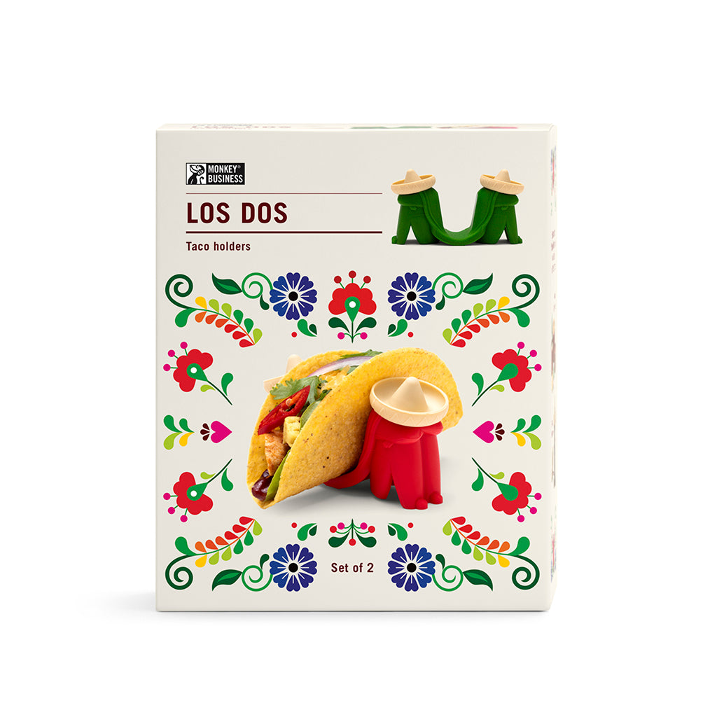 Los Dos – Deluxe Silicone Taco Holders (Set of 2) | Monkey