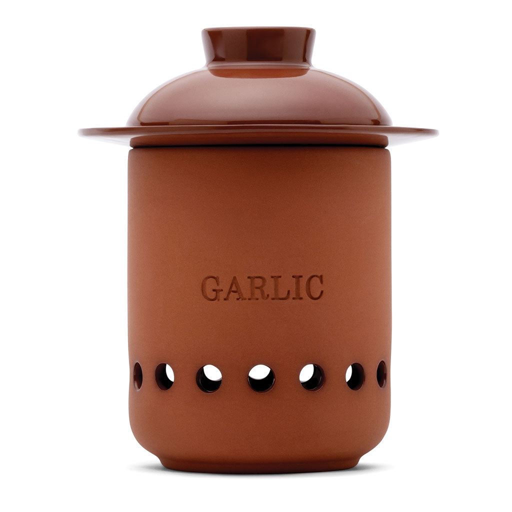 terracotta garlic keeper by Monkey Business