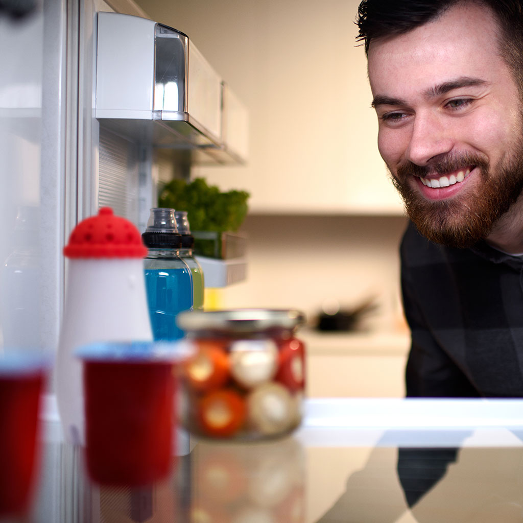 fill phil baking soda refrigerator deodorizer by Monkey Business