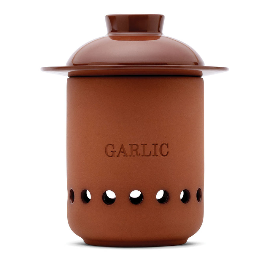 Terracotta Container For Garlic Holder | Heads & Cloves 