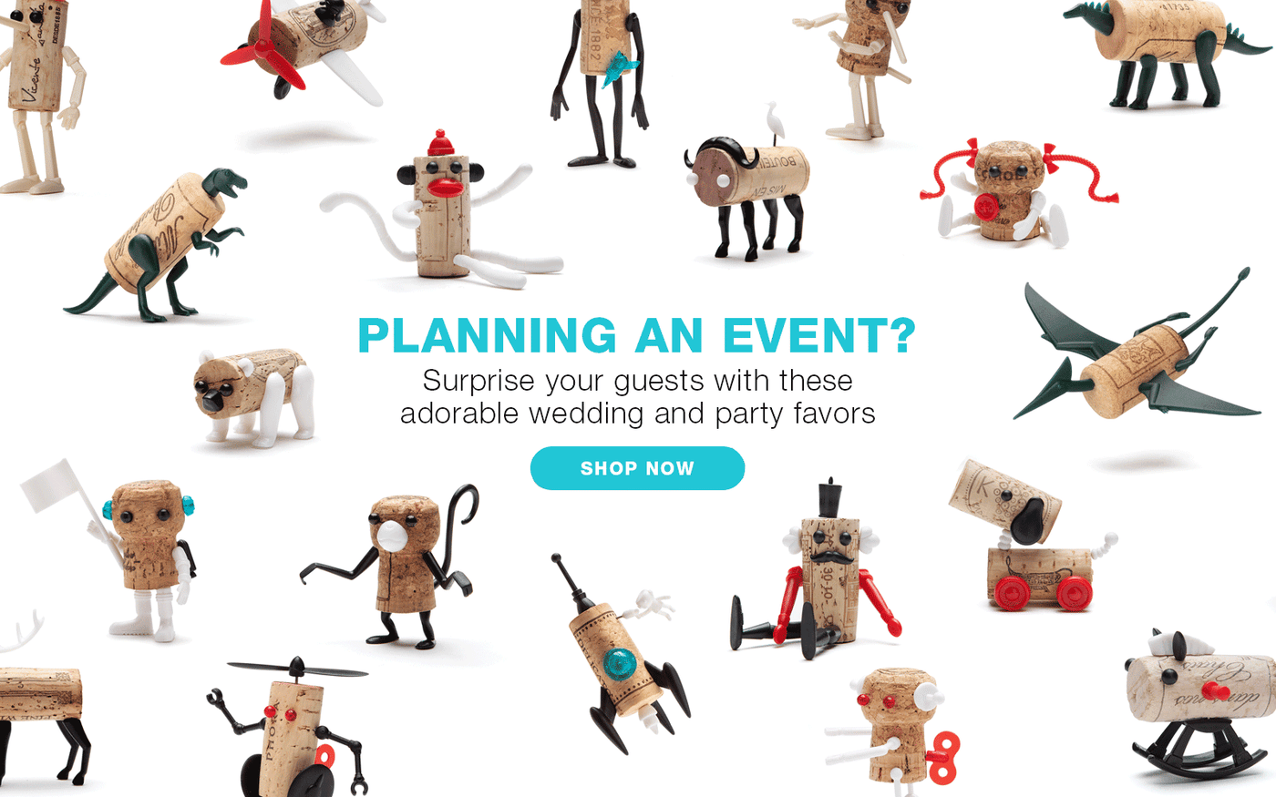 Corkers wine toys – turn your corks into creatures