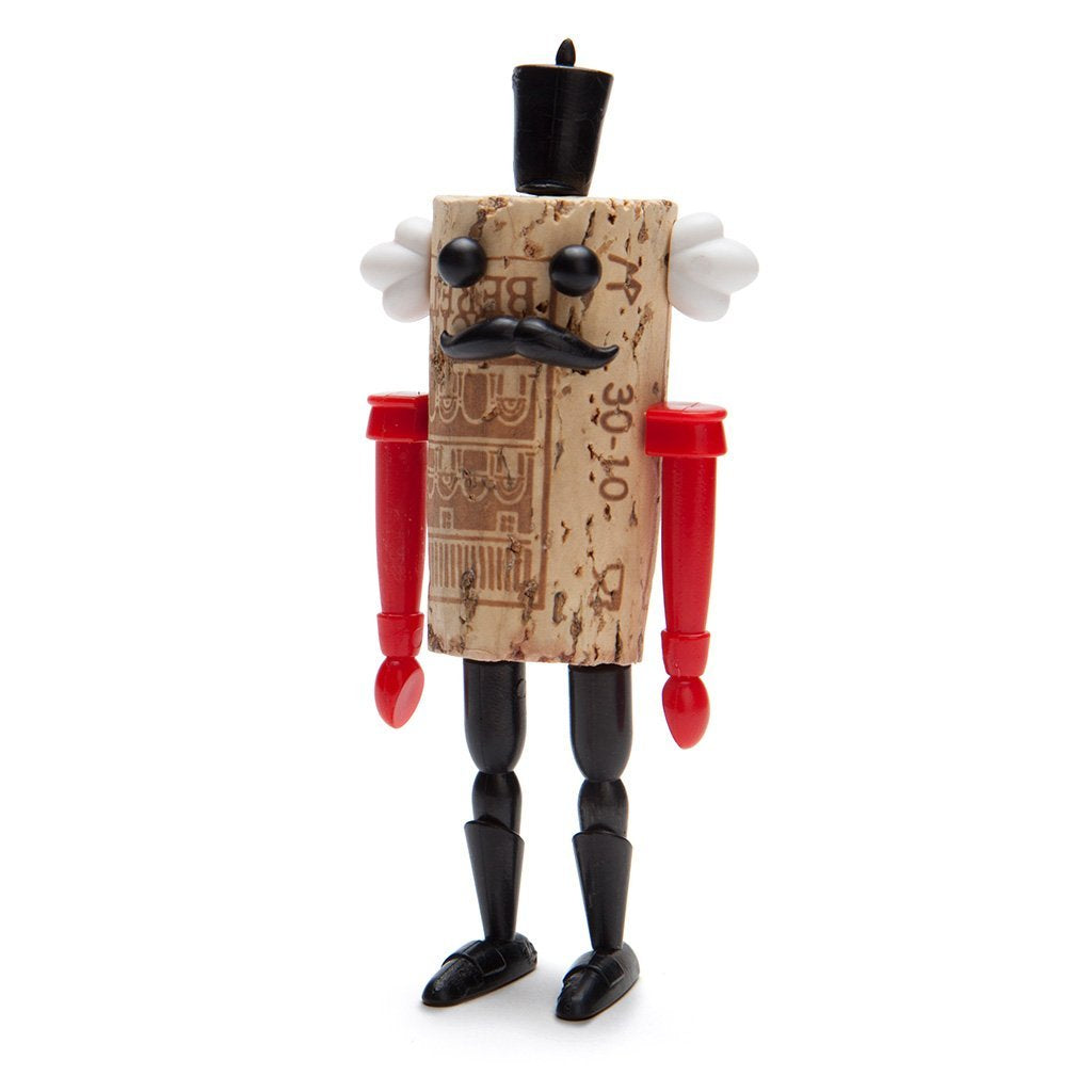 Nutcracker fun wine bottle toys plug into corks – classics