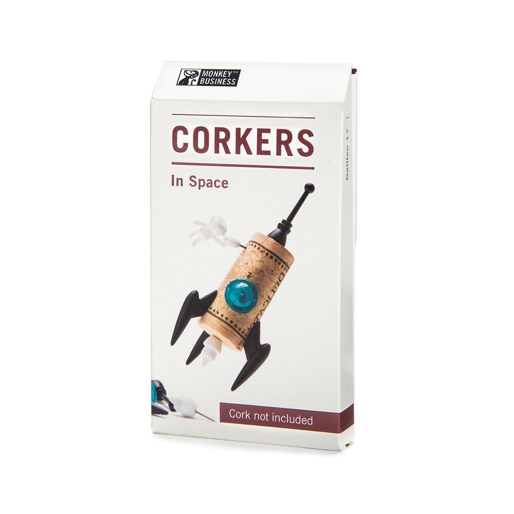 CORKERS IN SPACE FAMILY PACK | 4 for the price of 3 -  collectibale Wedding Favors gifts - Monkey Business 
