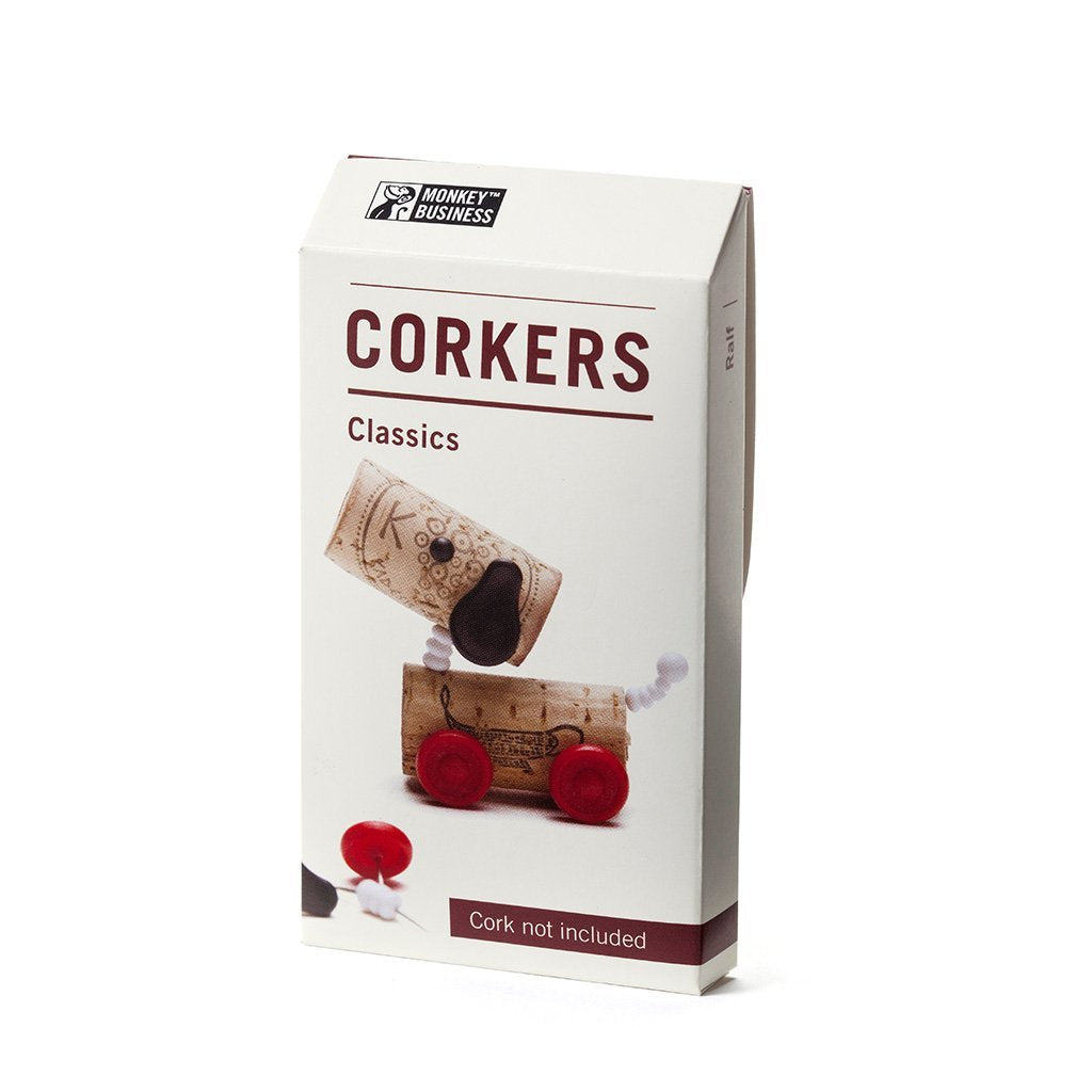 fun wine bottle toys plug into corks – classics - gift pack
