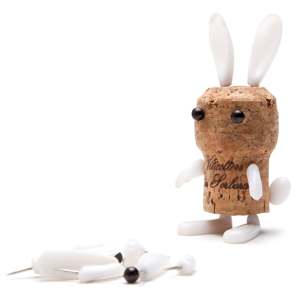 CORKERS BUNNY | Gift for Wine Lovers - Monkey Business USA