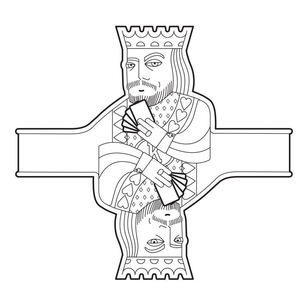 HOLD'EM | Band for playing cards - Monkey Business USA