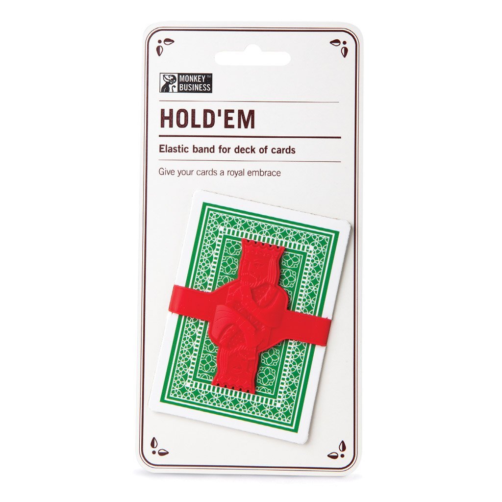 HOLD'EM | Band for playing cards - Monkey Business USA