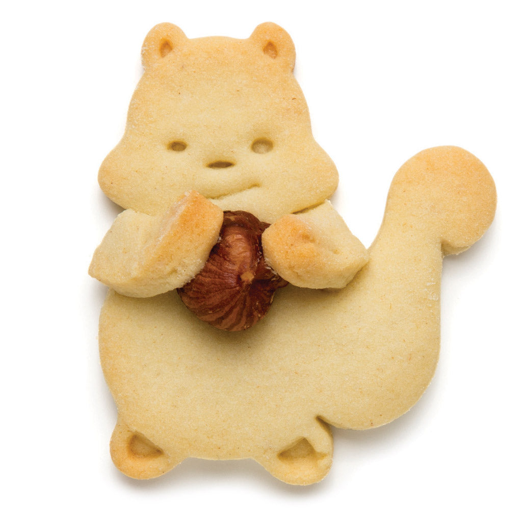 Cute squirrel-shaped cookie cutter for kitchen