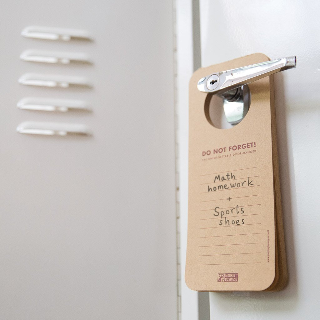 DOORHANGERS | memo pad - Monkey Business USA