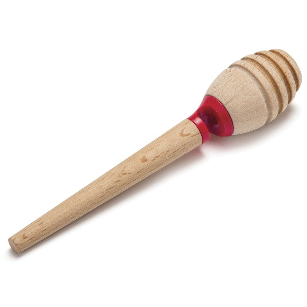 Honey server shaped like a tulip for neat pouring