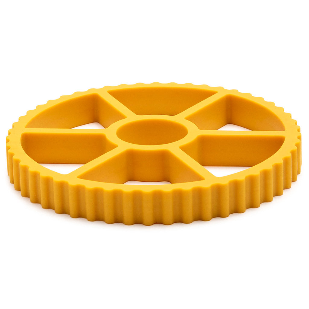 Fun and functional pasta wheel trivet