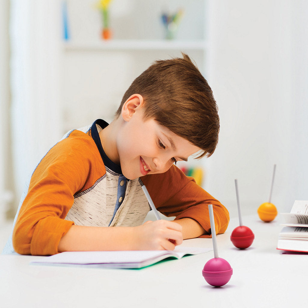Lollypop pencil sharpener – colorful desk accessory