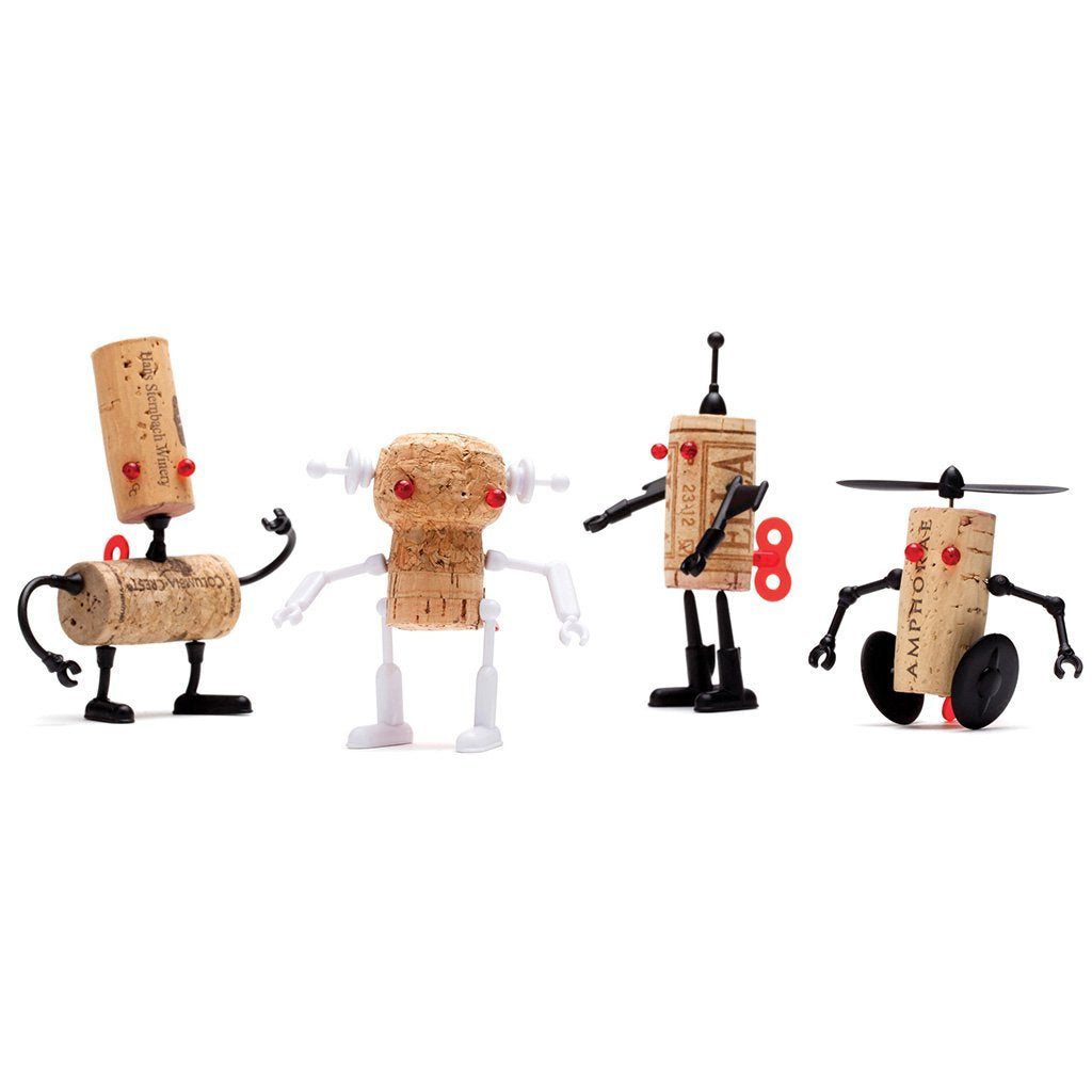 CORKERS ROBOTS FAMILY PACK | 4 for the price of 3 - Monkey Business USA