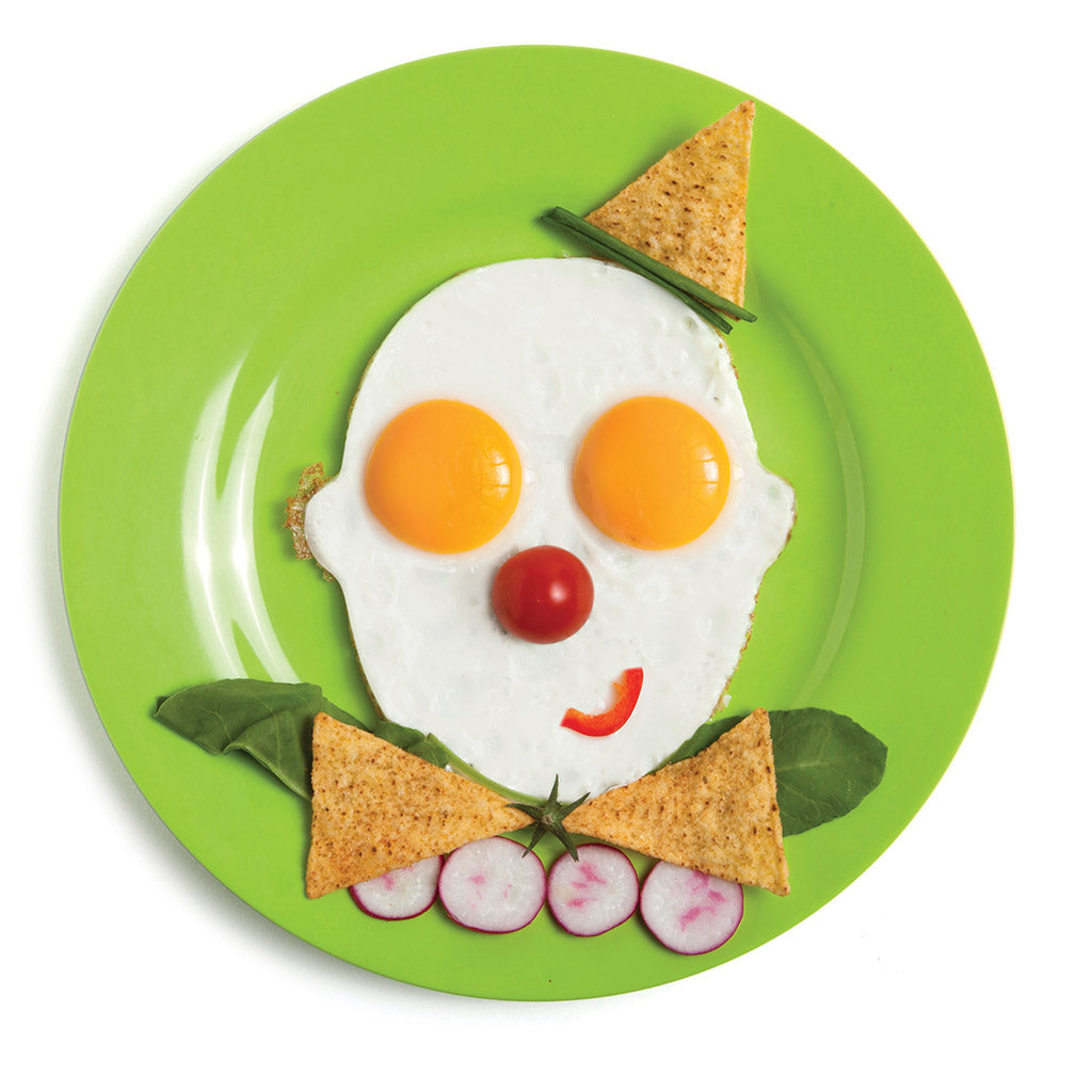 silicone fried 2 egg shaper – funny  for kids breakfast tool