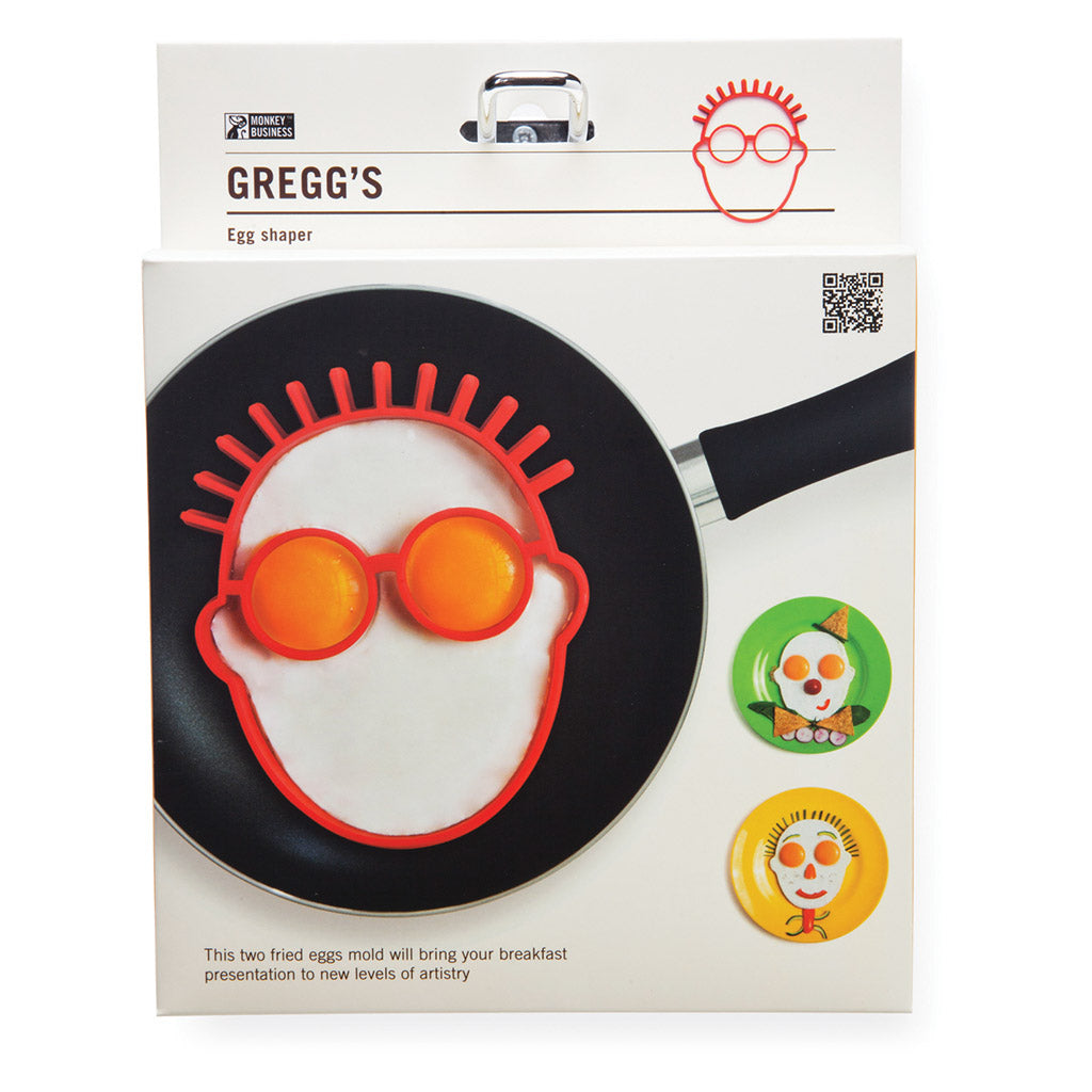 GREGG'S Fried eggs SILICONE shape MONKEY BUSINESS - Monkey Business USA