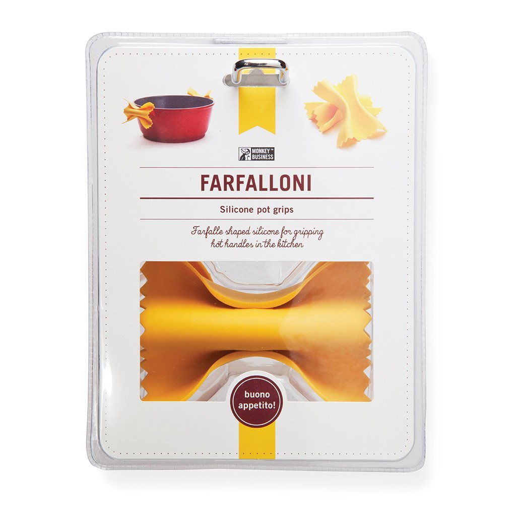  Farfalloni-Shaped Pot Holders, Pot Holders for Kitchen  Cookware, Silicone Oven Grips, Fun Kitchen Gadgets, from a Collection of  Different Pasta-Shaped Unique Kitchen Gadgets