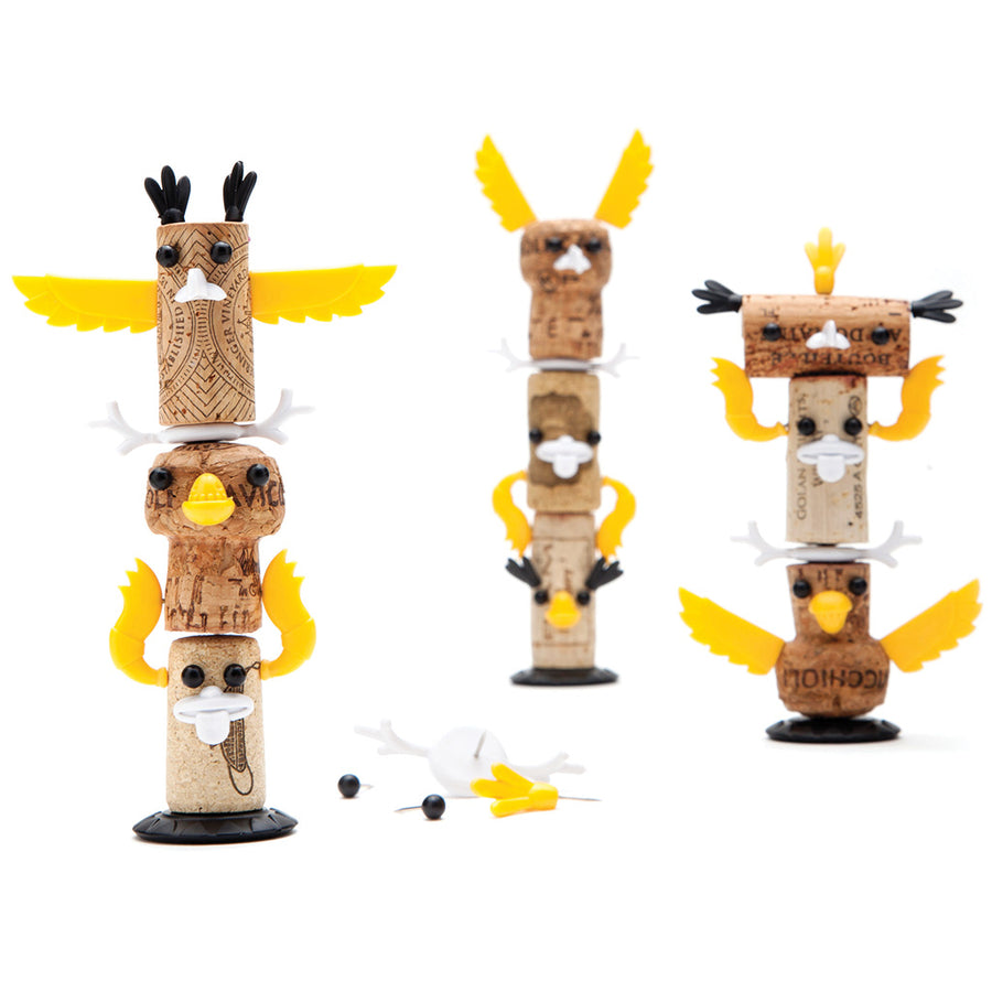 CORKERS TOTEM | Gift for Wine Lovers - Monkey Business USA