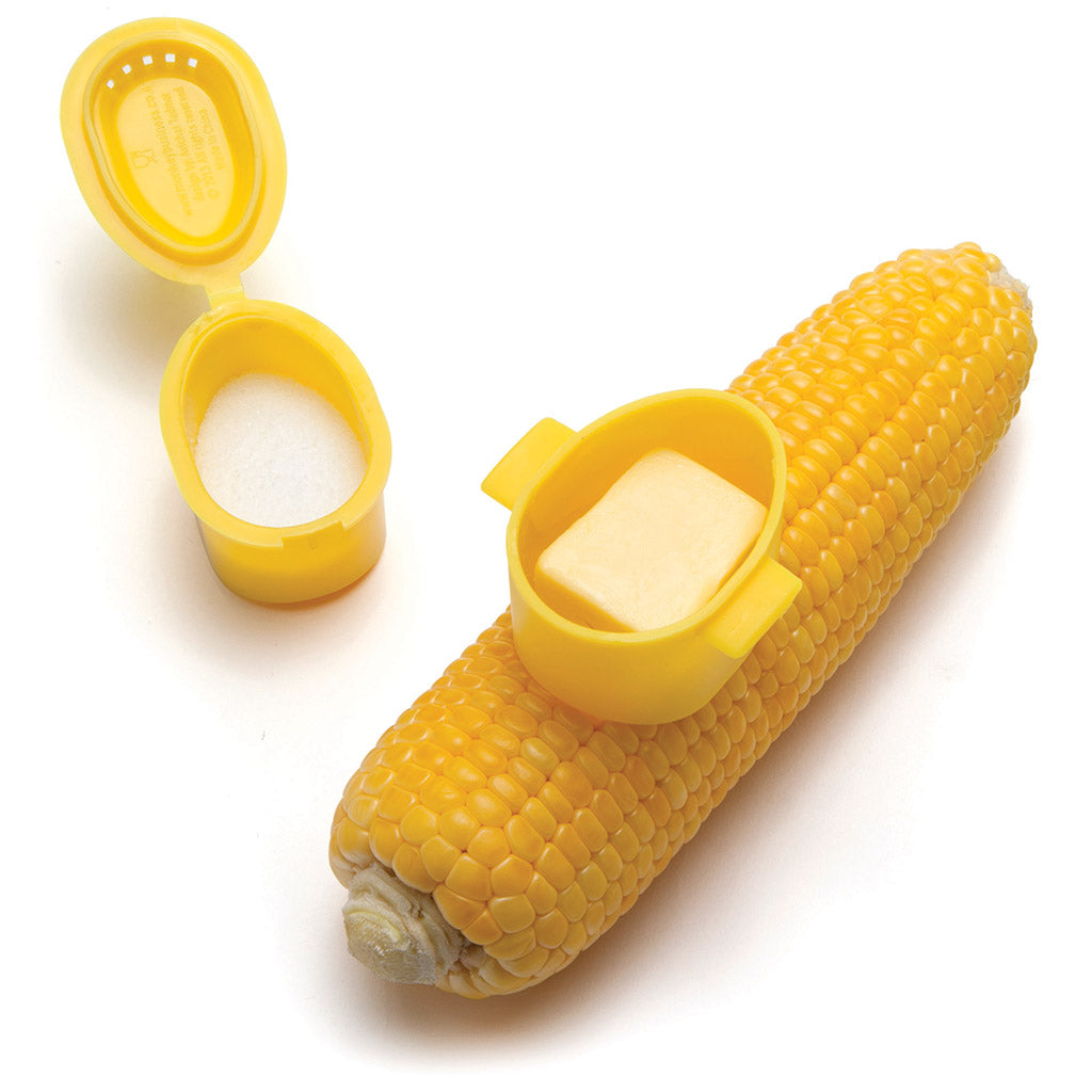 SPREDO | Butter spreader & salt shaker - Corn - Monkey Business USA