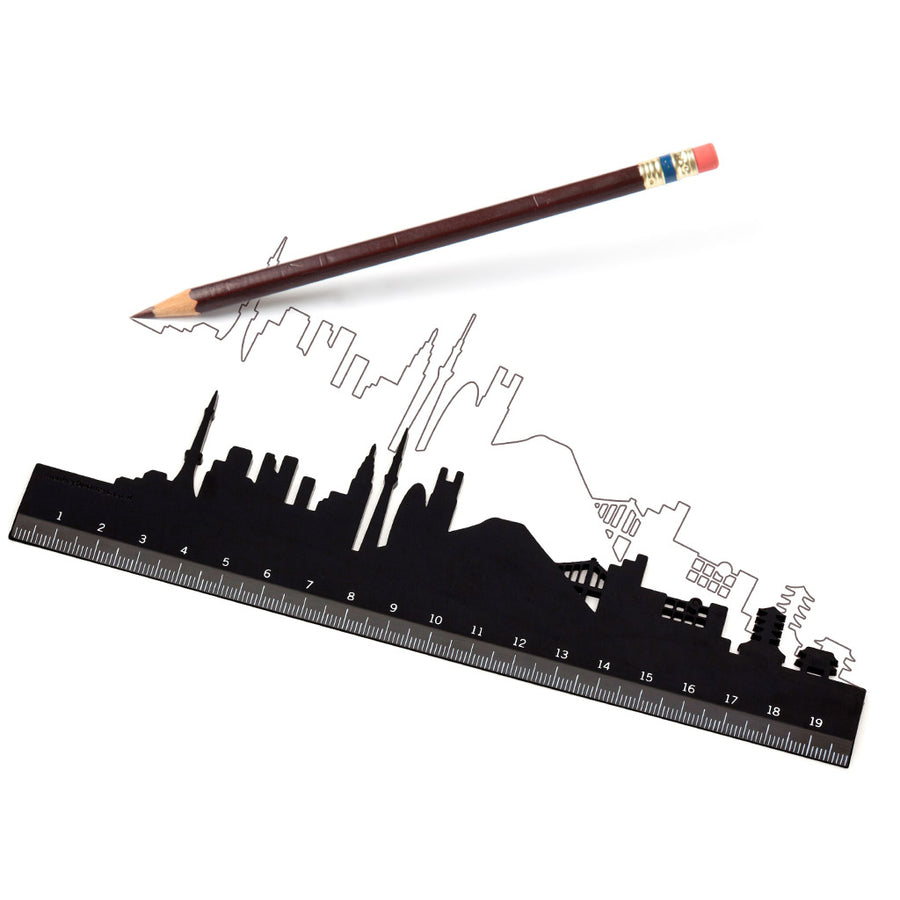 SKYLINE RULER | Cities skyline ruler - Rulers - Monkey Business USA