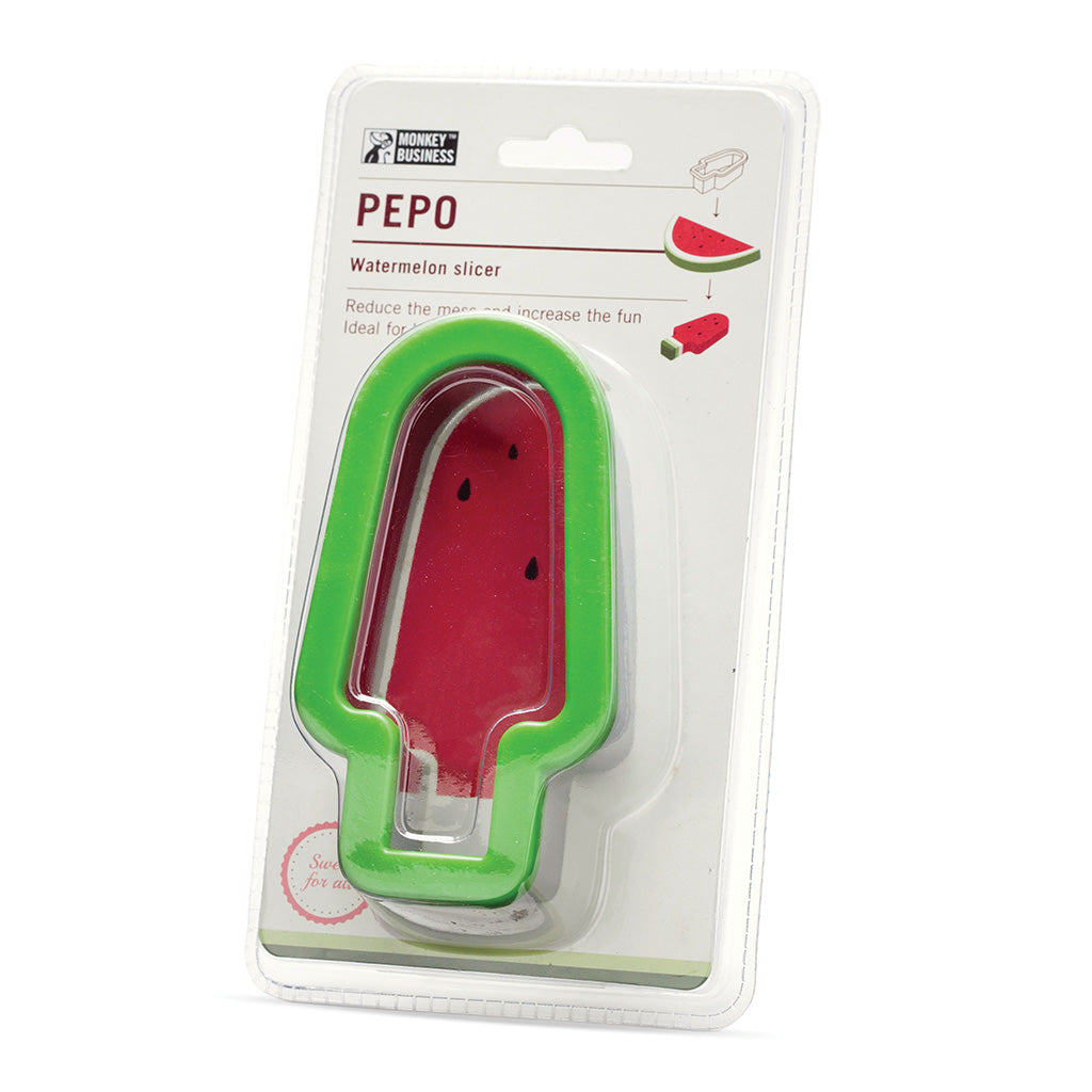 Clever slicer and server for watermelon