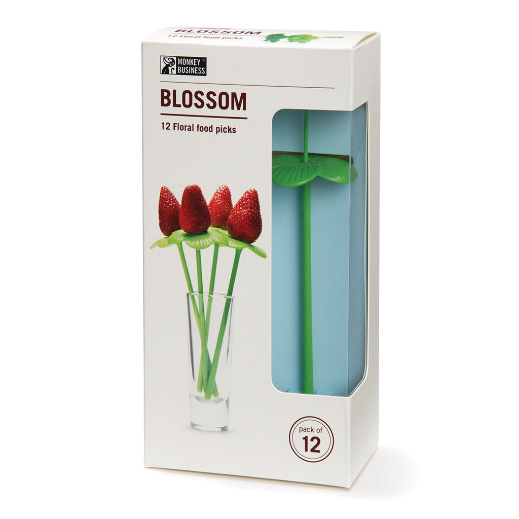 BLOSSOM | Floral food picks - Monkey Business USA