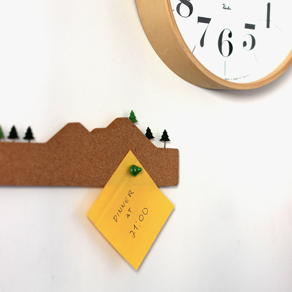 MEMO MOUNTAIN | Cork note holder - Monkey Business 
