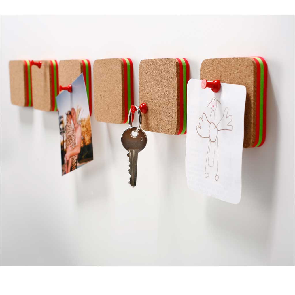 MINI MESSAGE BOARDS | Cork note holder - Monkey Business USA