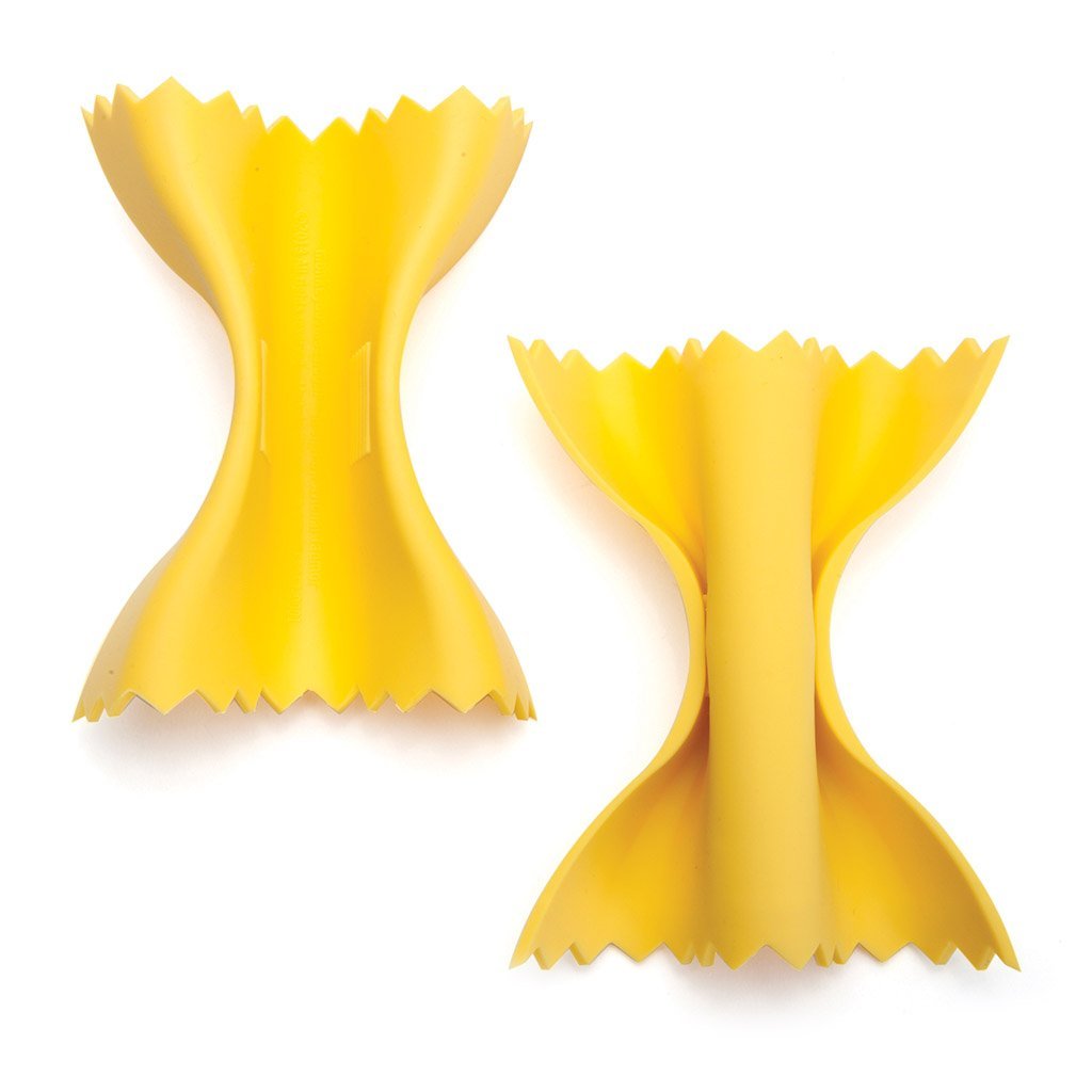 fun pot handle covers shaped like farfalle by Monkey Business 