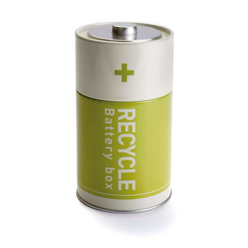 BATTERY BOX  | Tin container - Monkey Business USA