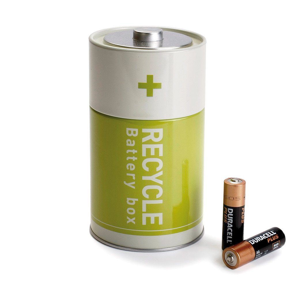 BATTERY BOX  | Tin container - Monkey Business USA