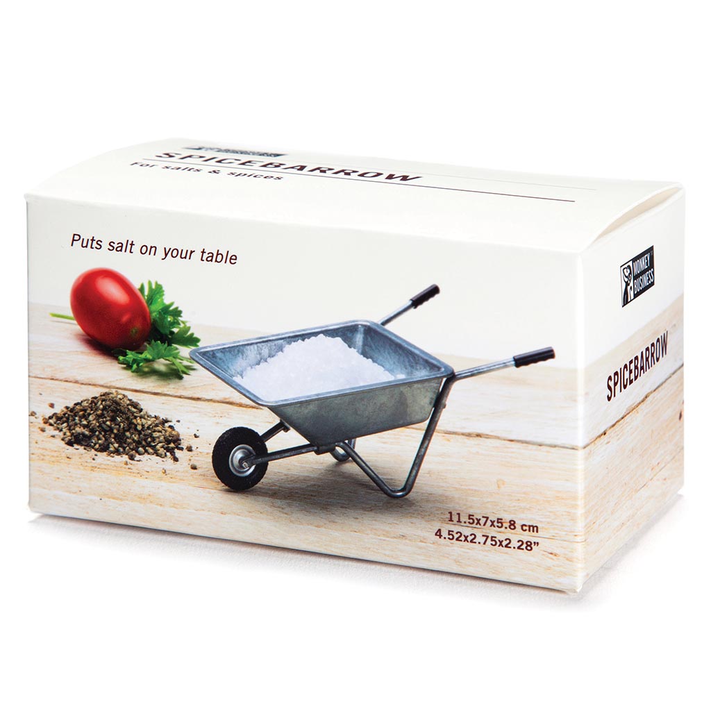 SPICEBARROW | Salt holder -  - Monkey Business USA