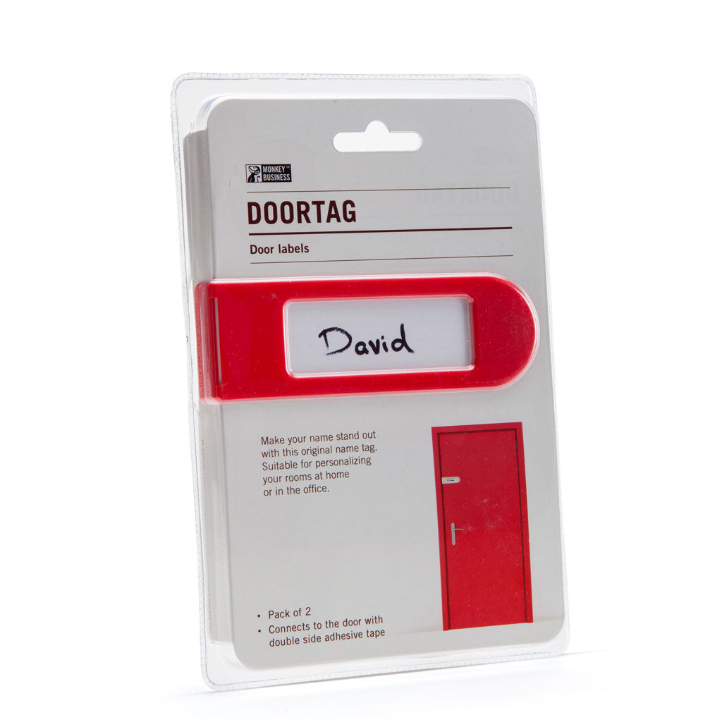 DOORTAG | Door tag name - Monkey Business USA