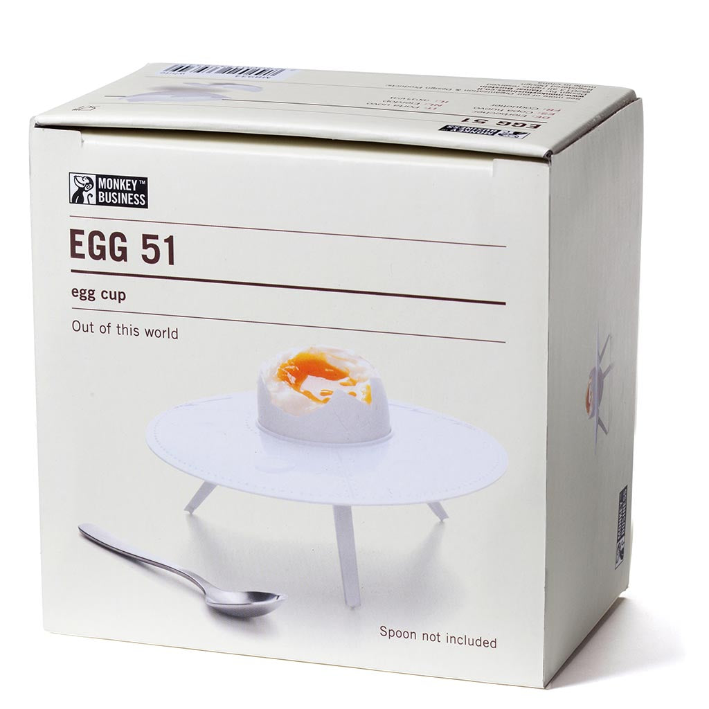 EGG 51 | Egg cup from outer space - Monkey Business USA