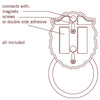 LION'S HEAD | Towel holder - Monkey Business USA